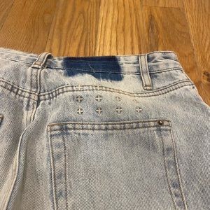KSUBI Split Hem Jeans 28”